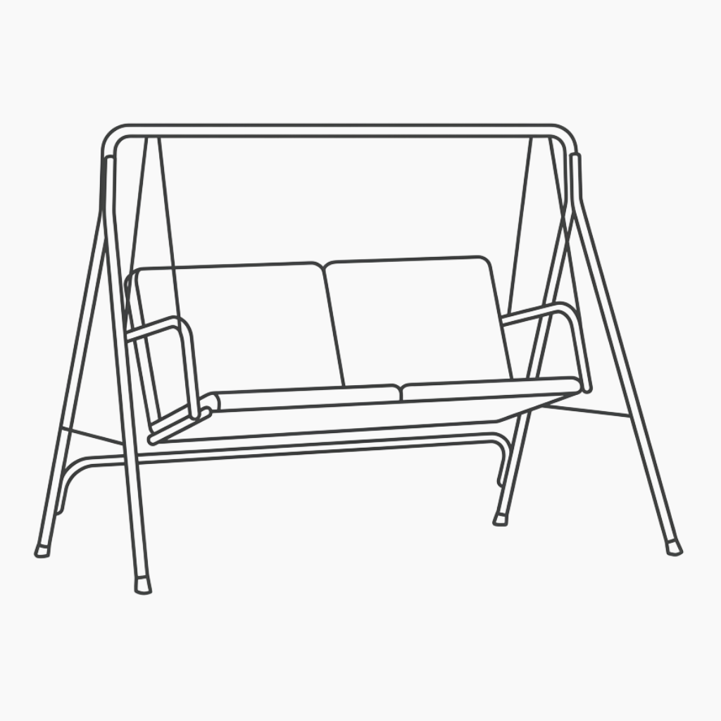 Siedziska na huśtawkę ogrodową